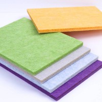 New Eco-friendly Material Color Polyester Acoustic Panel Polyester Board Sheet 1220mmx2420mm